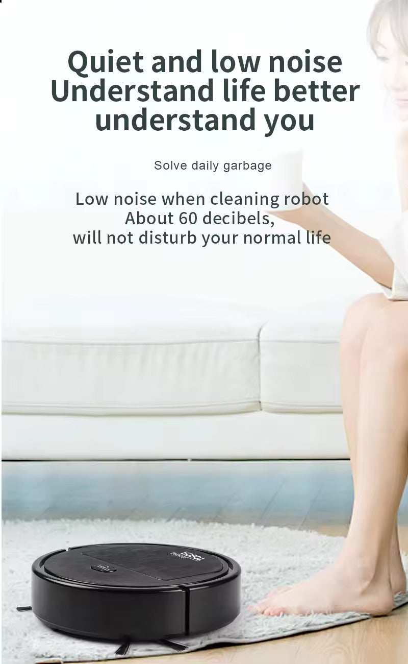 4-in-1 Smart Sweeping Robot Vacuum Cleaner (USB Charging)